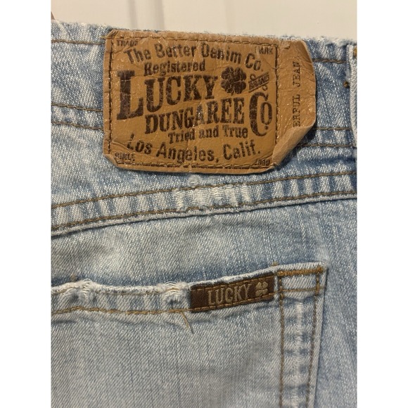 Lucky Brand Jeans Dungarees Women's‎ Fit Wonder Blue  Size 4/27 American Made - Picture 2 of 16